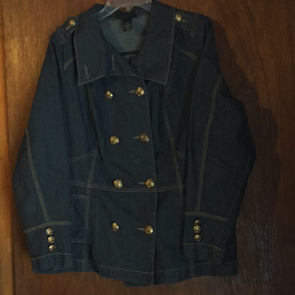 Lane Bryant Blue jean jacket